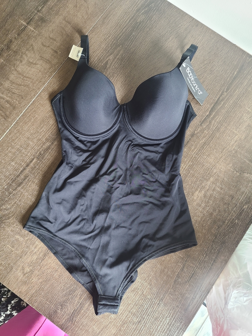 Nwt Body Control XL Black Shaping Bodysuit Shapewear